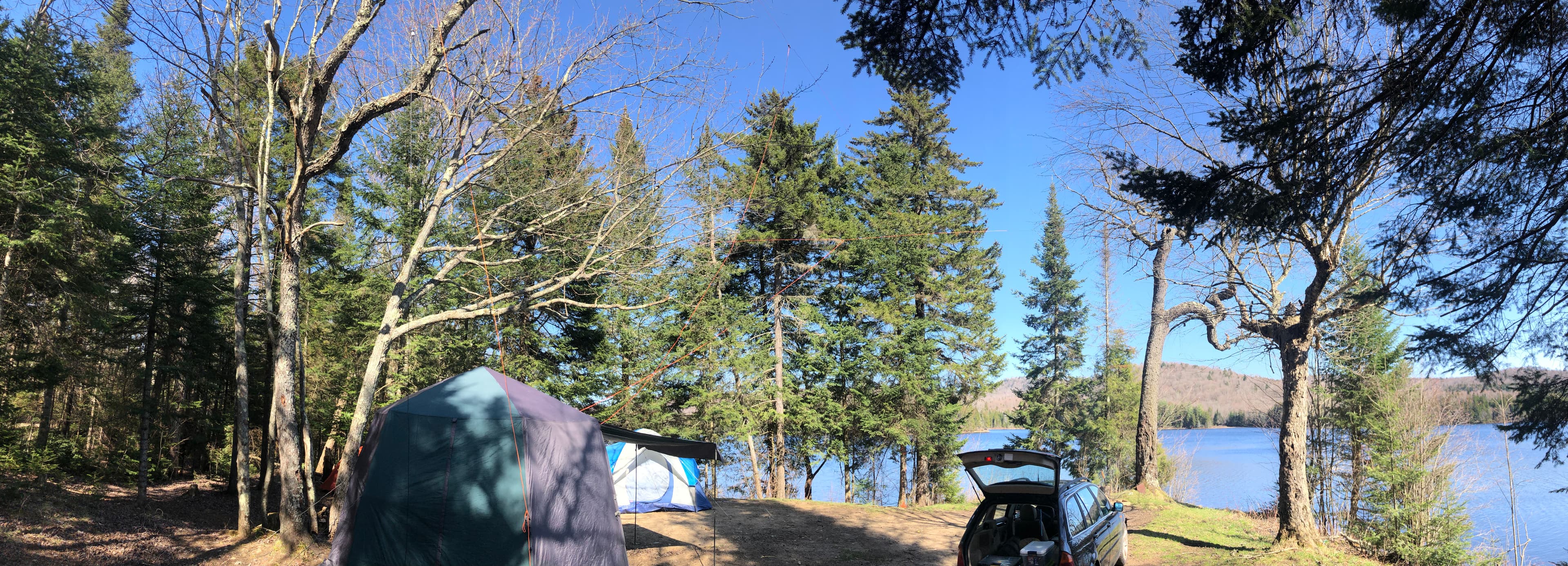 Dipole setup earlier in week