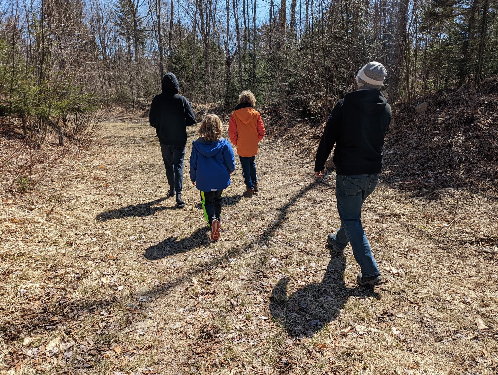 On the trail
