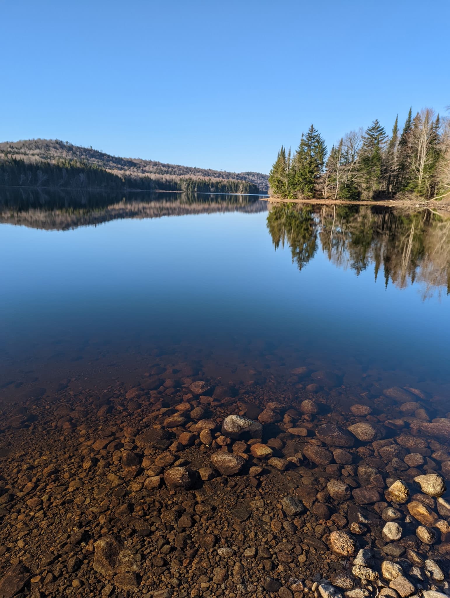 Morning at North Lake